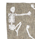 Hand Felted Wool Halloween Skeleton Table Runner - 16x72" - ARCADIA HOME